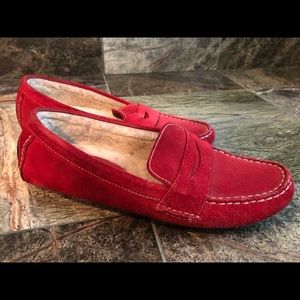 Cole Haan NikeAir Red loafer/slipper woman’s 9.5